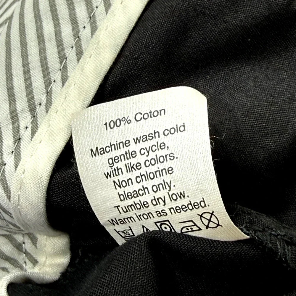J.Crew City Fit Broken-In‎ Chino Shorts Black Womens 2